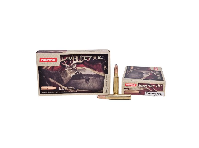 Norma Whitetail 7.65x53mm Argentine 174 Grain Soft Point